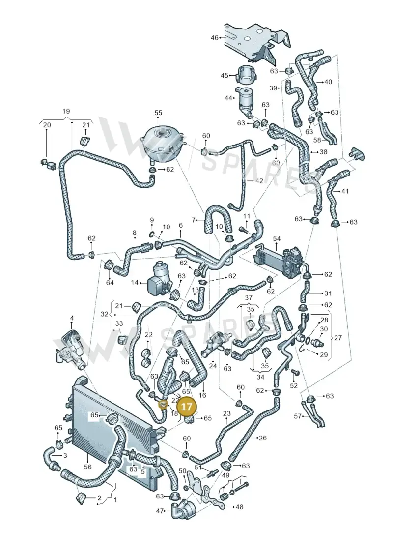 7E0122096L — Volkswagen Caravelle (2015-2019) diagram 861121400, position 17