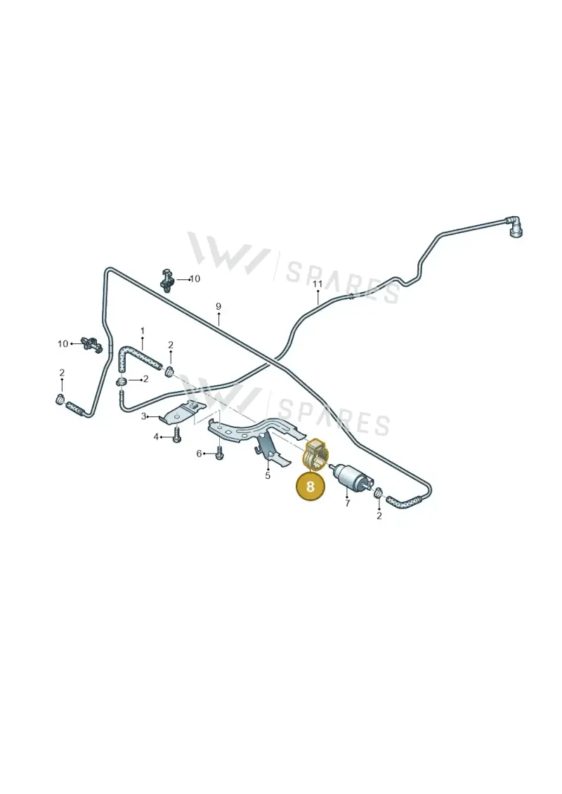 7E0813549 — Volkswagen MAN TGE 55 (2016-2021) diagram 806201850, position 8