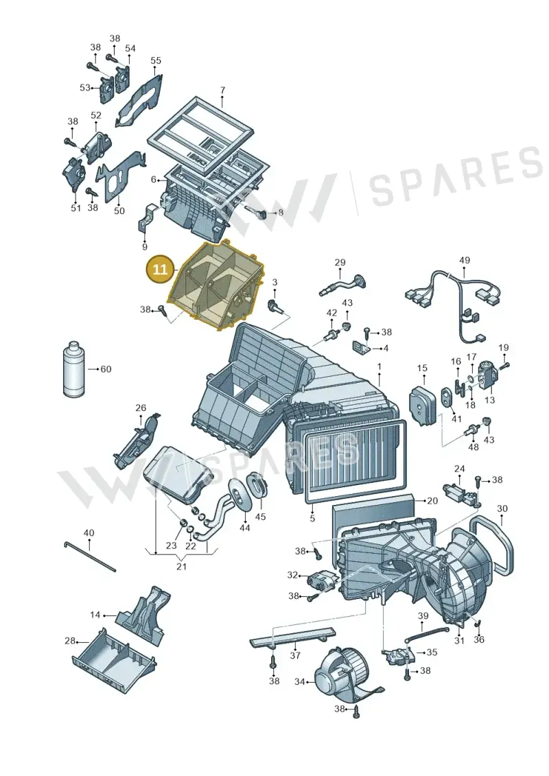 7E0819352 — Volkswagen Amarok twin cab (2022-) diagram 683820000, position 11