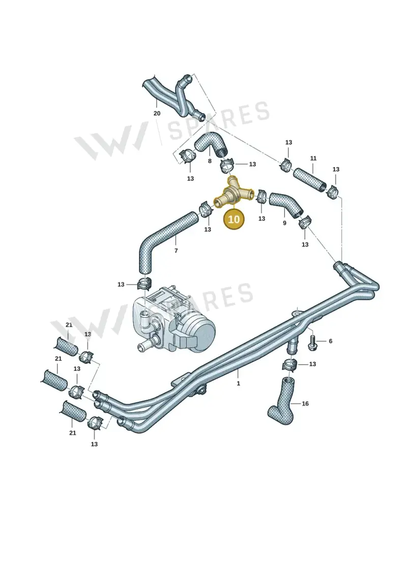 7E0820295B — Volkswagen Multivan (2021-) diagram 7t0819701, position 10