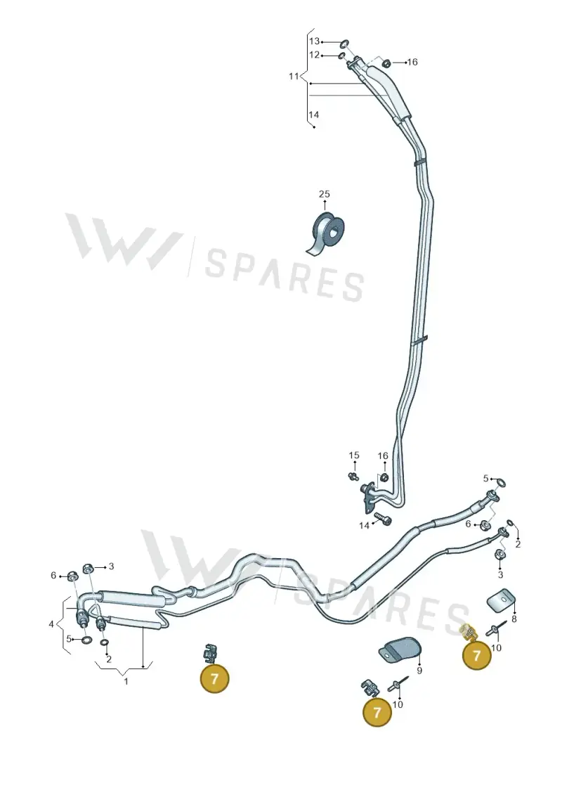 7E0820774A — Volkswagen MAN TGE 55 (2016-2021) diagram 806260600, position 7