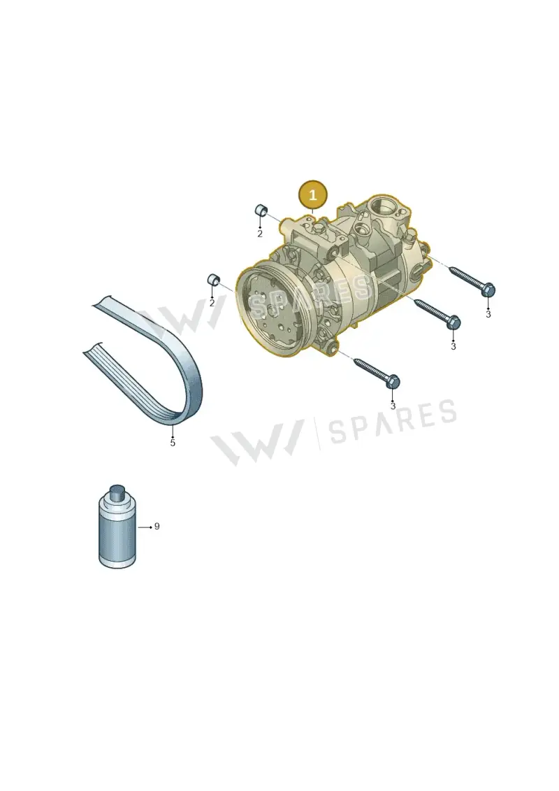 7E0820803J — Volkswagen Amarok twin cab (2022-) diagram 746260100, position 1