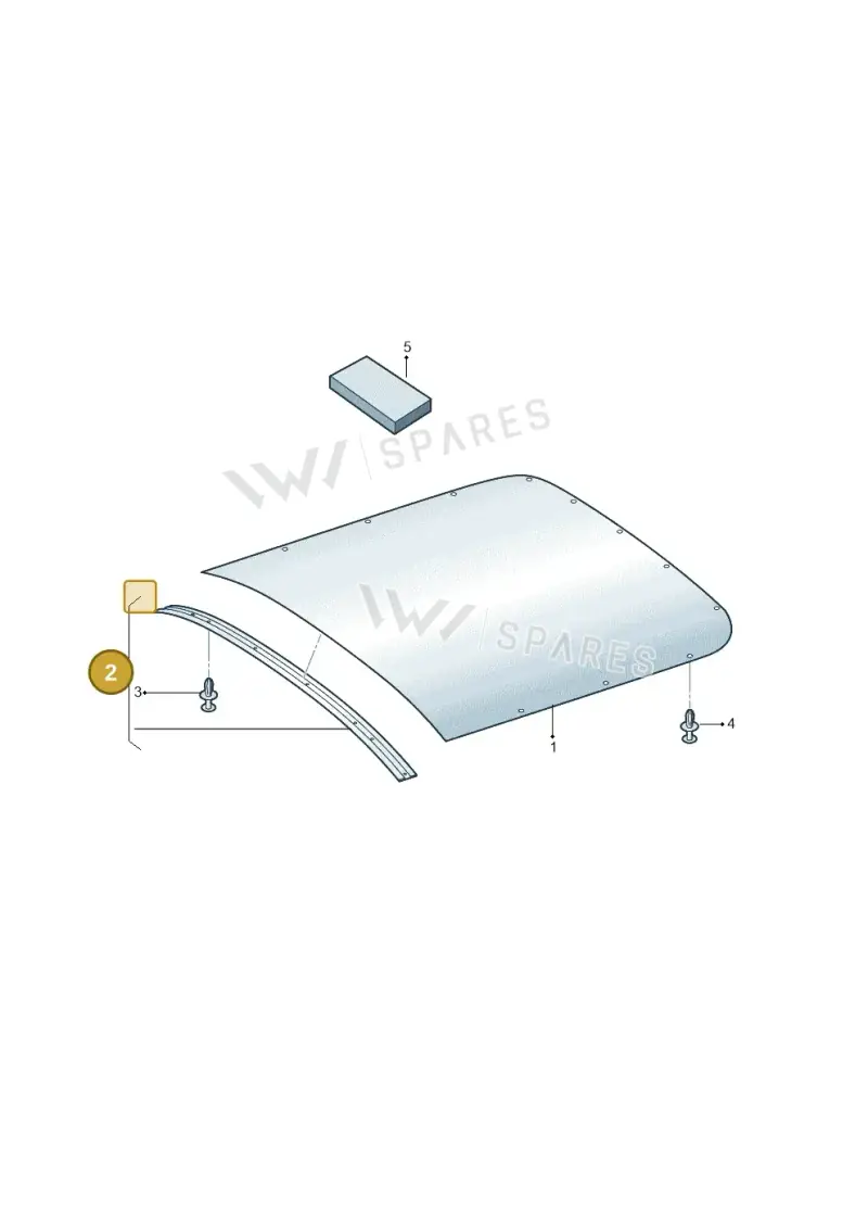 7E0868551AY20 — Volkswagen Single-cab transp. (2019-2024) diagram 862867600, position 2