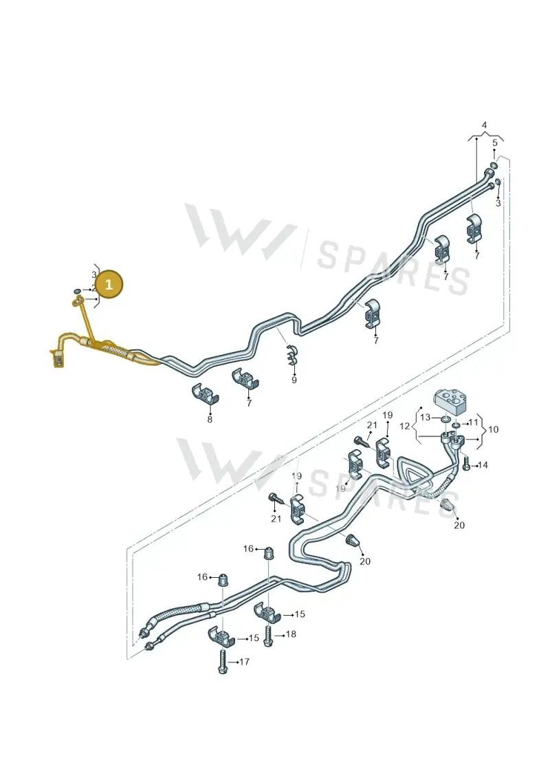 7E1816885 — Volkswagen Transport. multivan (2019-2024) diagram 861260600, position 1