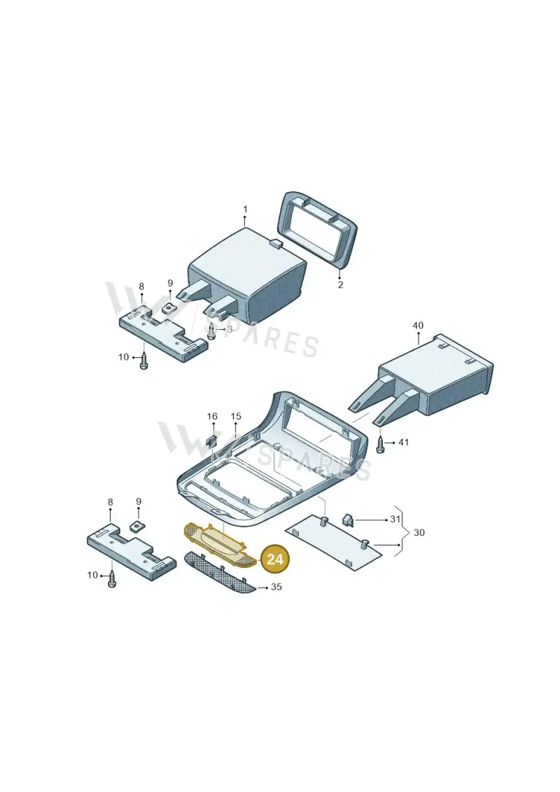 7E1971813 — Volkswagen Single-cab transp. (2015-2019) diagram 862867500, position 24