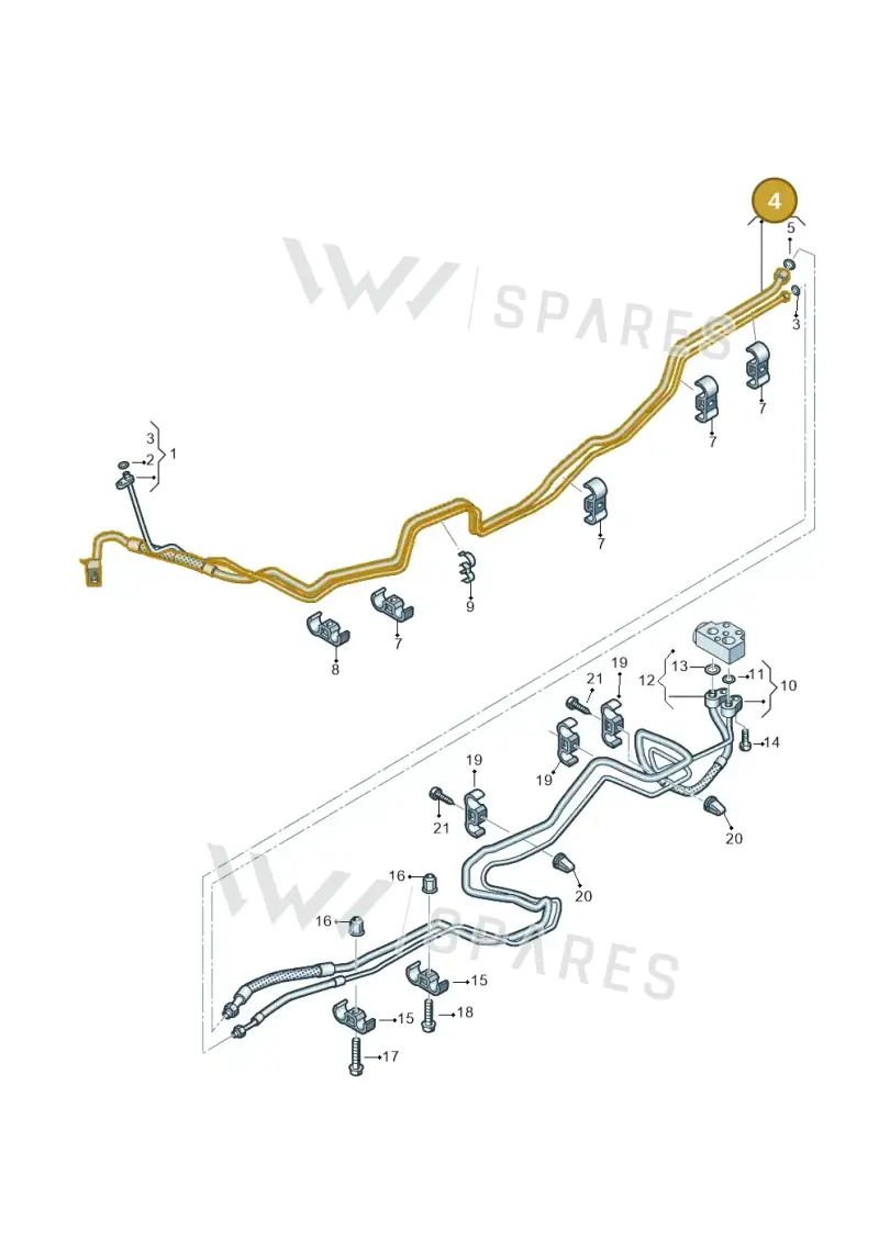 7E2820886D — Volkswagen Caravelle (2015-2019) diagram 861260600, position 4