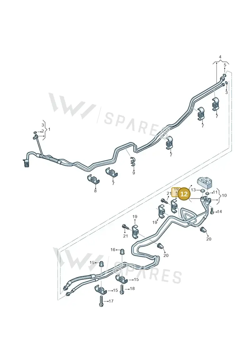 7E3816733 — Volkswagen Transport. multivan (2019-2024) diagram 861260600, position 12