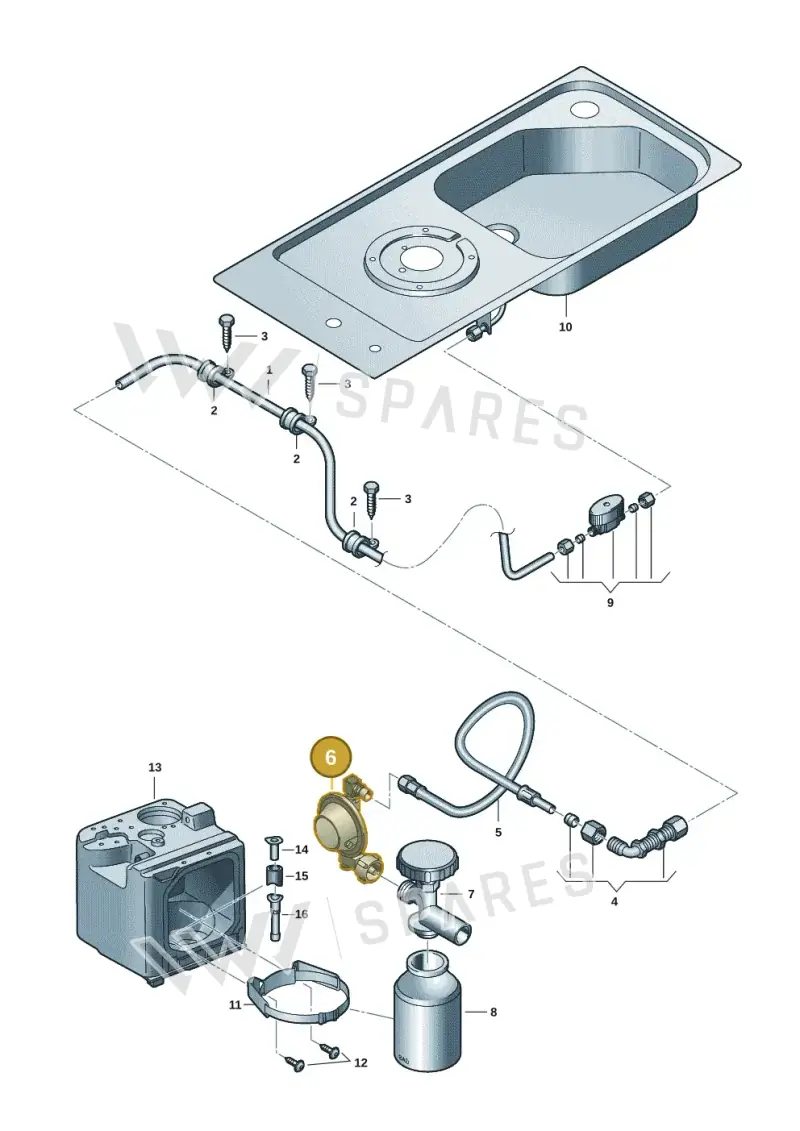 7E7068111 — Volkswagen Multivan (2021-) diagram 7t0068200, position 6