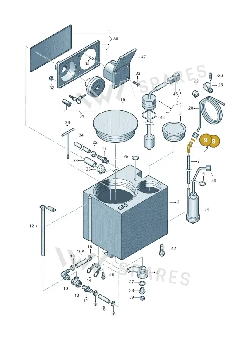 7E7070304 — Volkswagen Caravelle (2019-2024) diagram 452068300, position 8+9