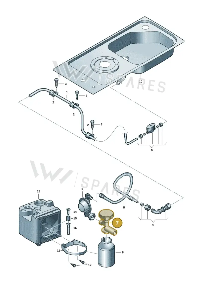 7E7070605 — Volkswagen Multivan (2021-) diagram 7t0068200, position 7
