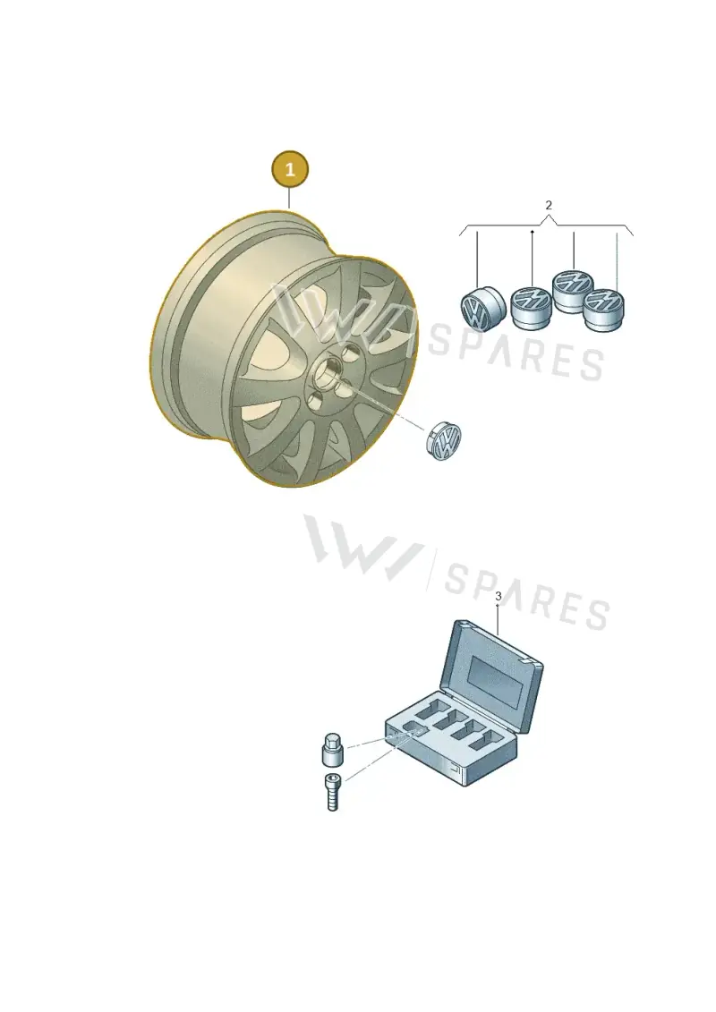 7H0071497B8Z8 — Volkswagen Caravelle (2015-2019) diagram 746073100, position 1