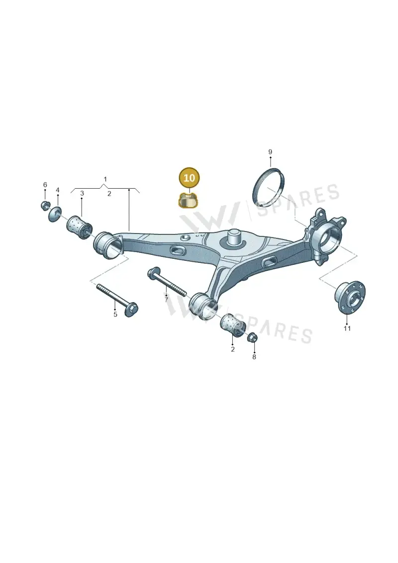 7H0501475 — Volkswagen Transport. multivan (2019-2024) diagram 7ep501015, position 10