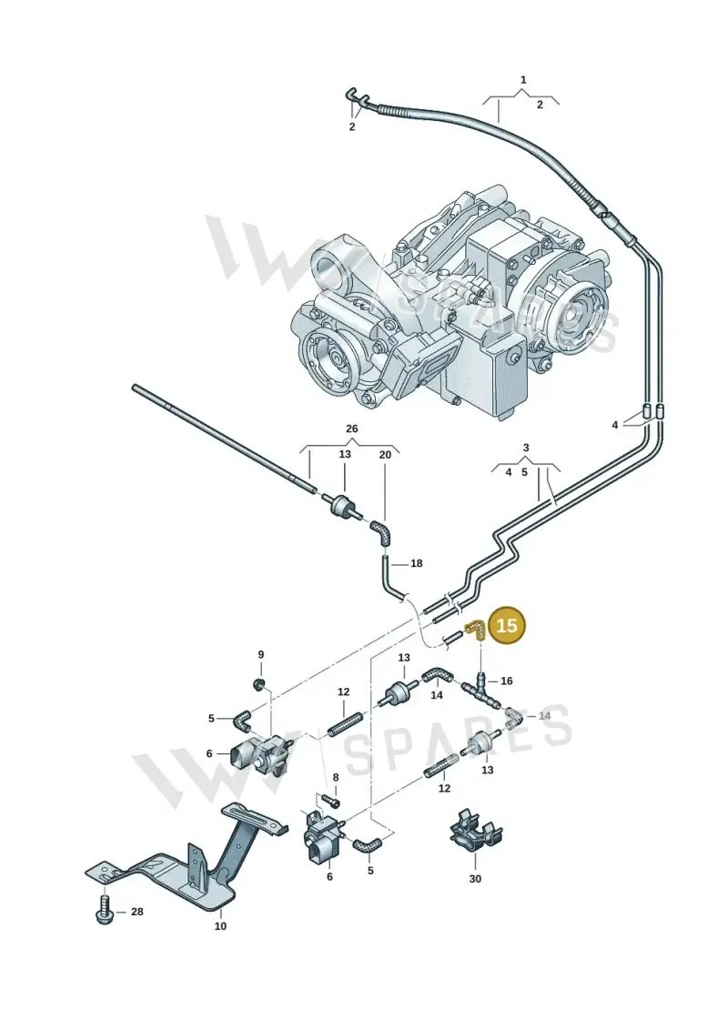 7H0525783 — Volkswagen Transport. multivan (2019-2024) diagram 7em525200, position 15