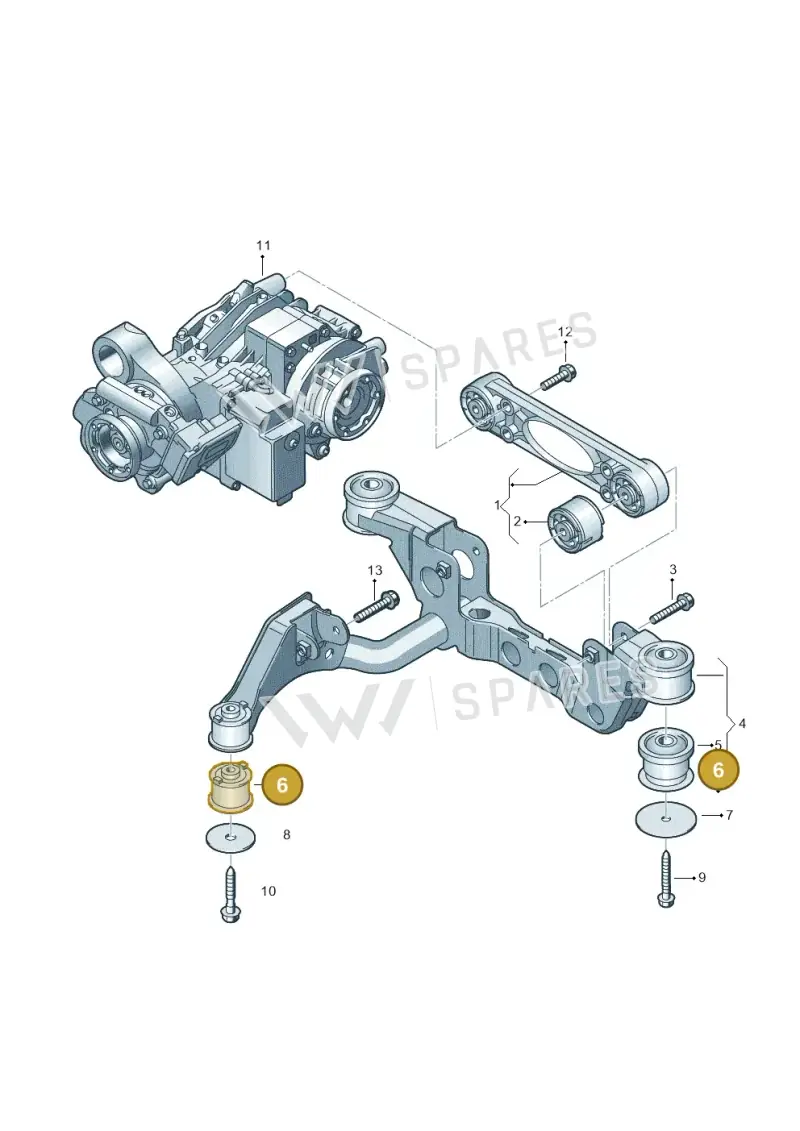 7H0599273 — Volkswagen Transport. multivan (2019-2024) diagram 410599050, position 6