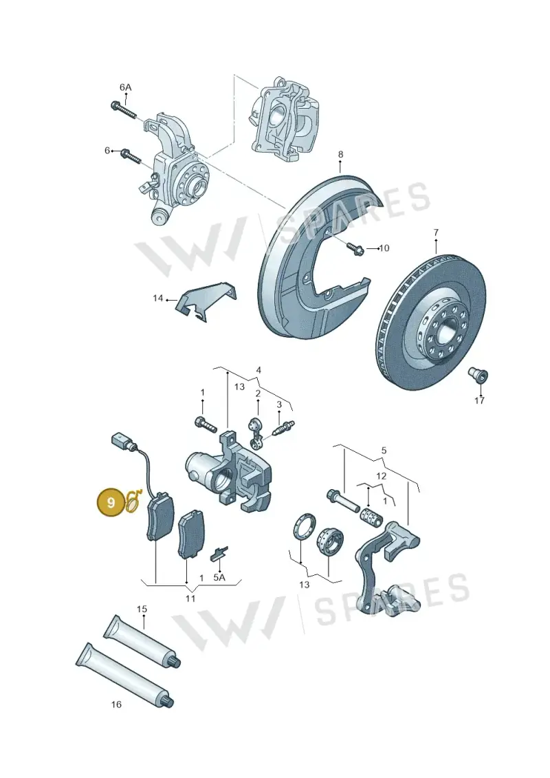 7H0615296 — Volkswagen Transport. multivan (2019-2024) diagram 258615600, position 9