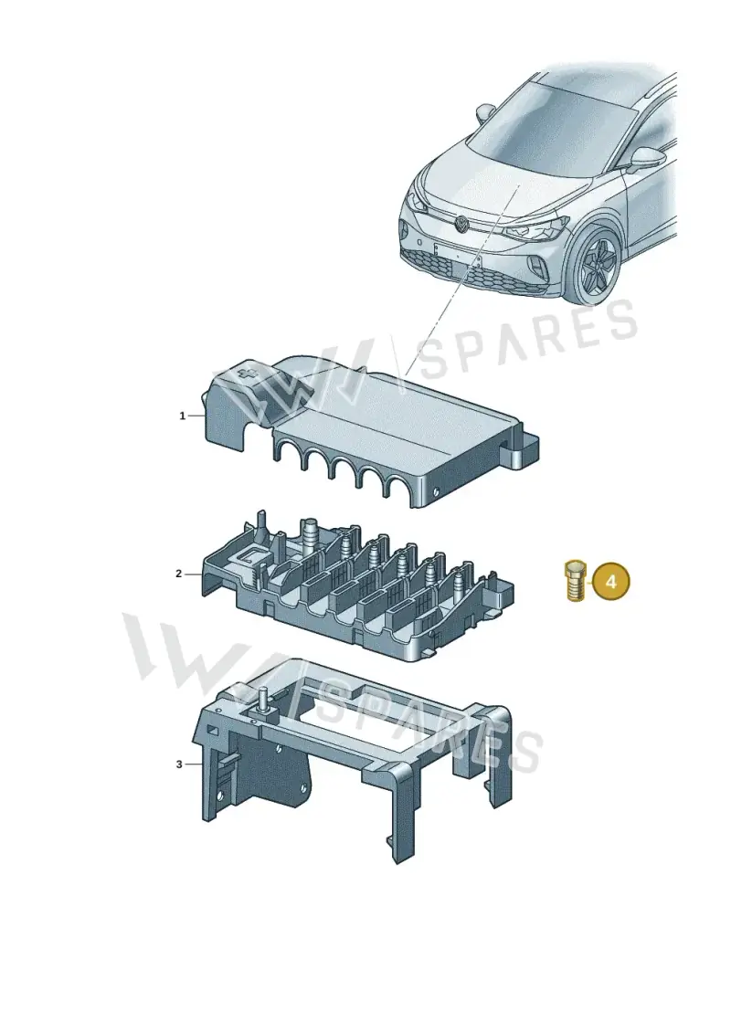 7H0972501A — Volkswagen ID.4 Pro (2020-2023) diagram 11a937020, position 4