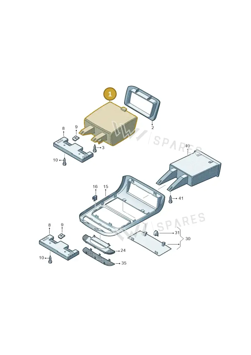 7H1858373BY20 — Volkswagen Single-cab transp. (2015-2019) diagram 862867500, position 1