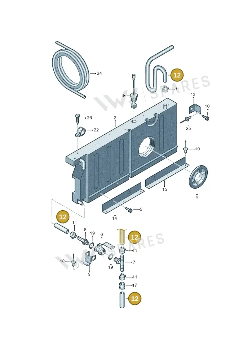 7H7067800F — Volkswagen Caravelle (2019-2024) diagram 452068350, position 12