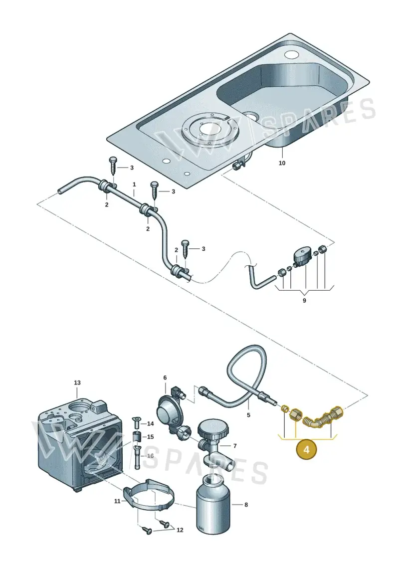7H7070805D — Volkswagen Multivan (2021-) diagram 7t0068200, position 4