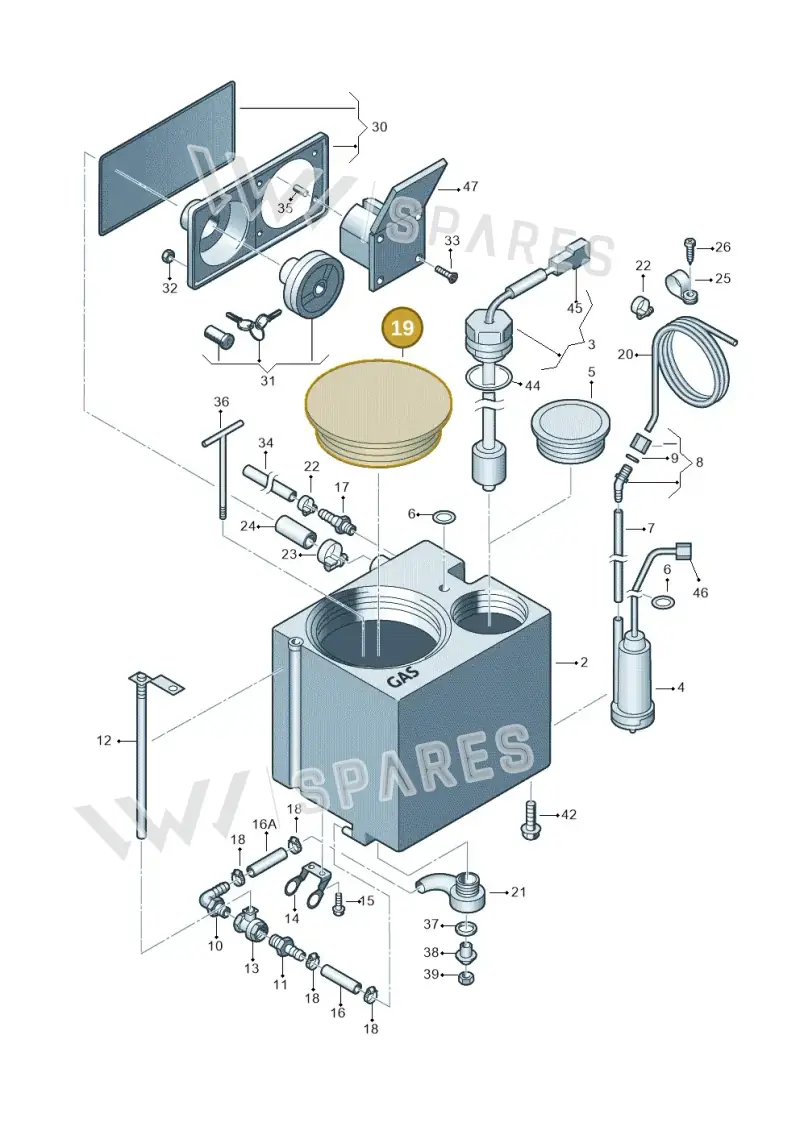 7H7070811A — Volkswagen Caravelle (2019-2024) diagram 452068300, position 19