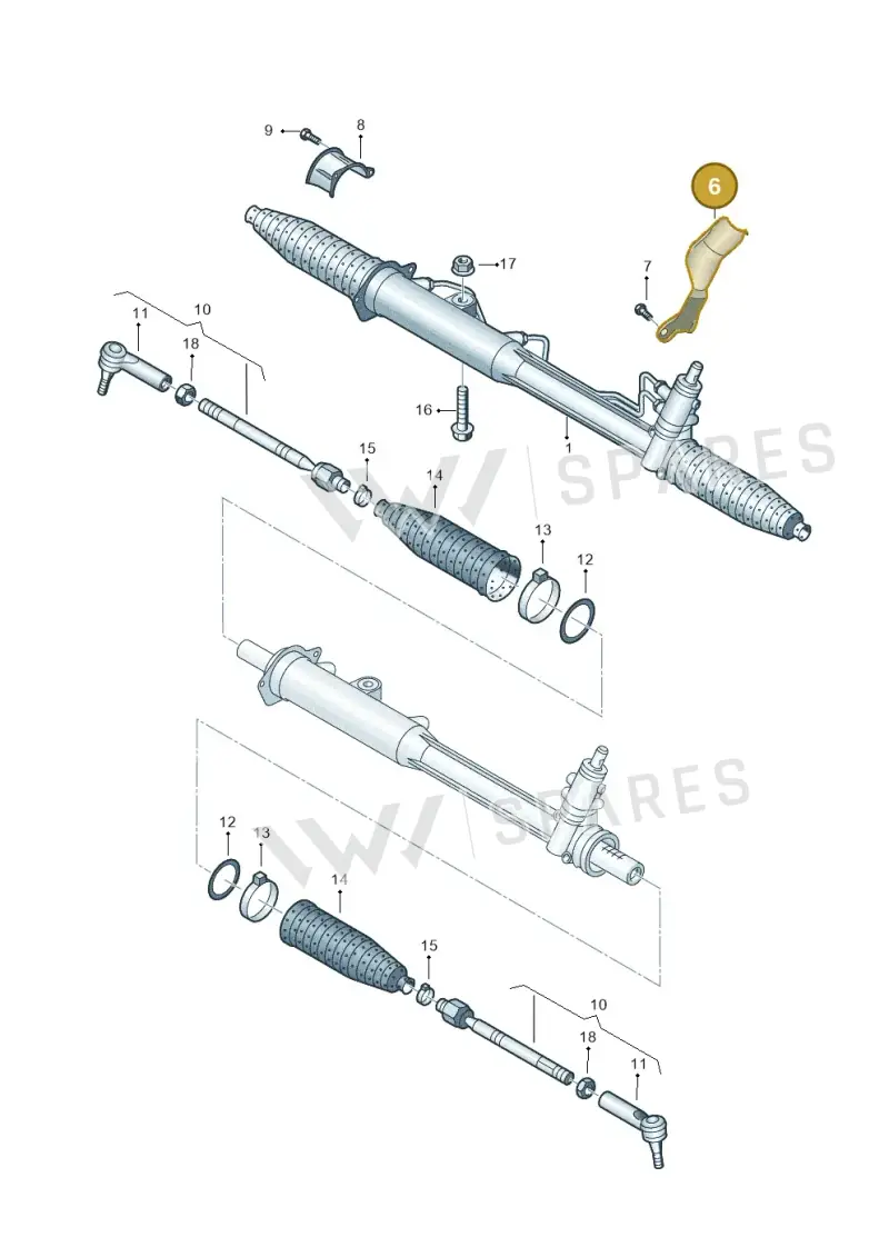 7L0422703A — Volkswagen 7L6 platform diagram 274422400, position 6
