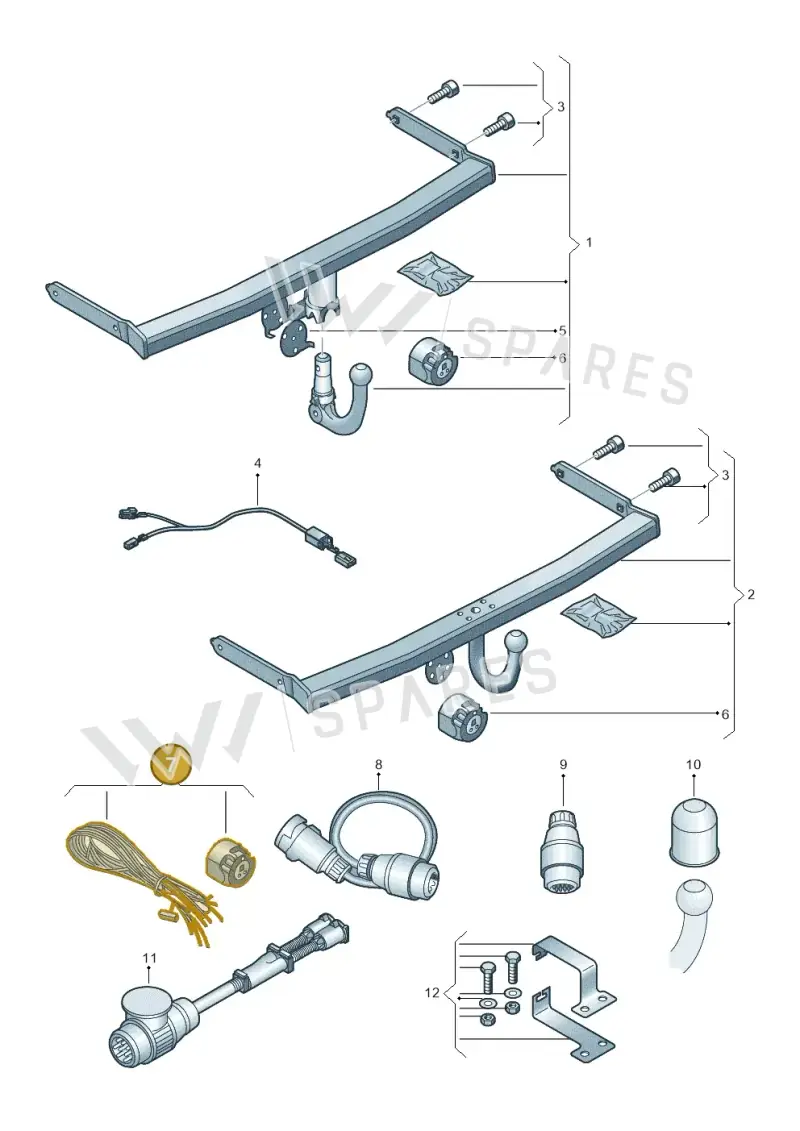 7LA055204A — Volkswagen Transport. multivan (2019-2024) diagram 827071010, position 7