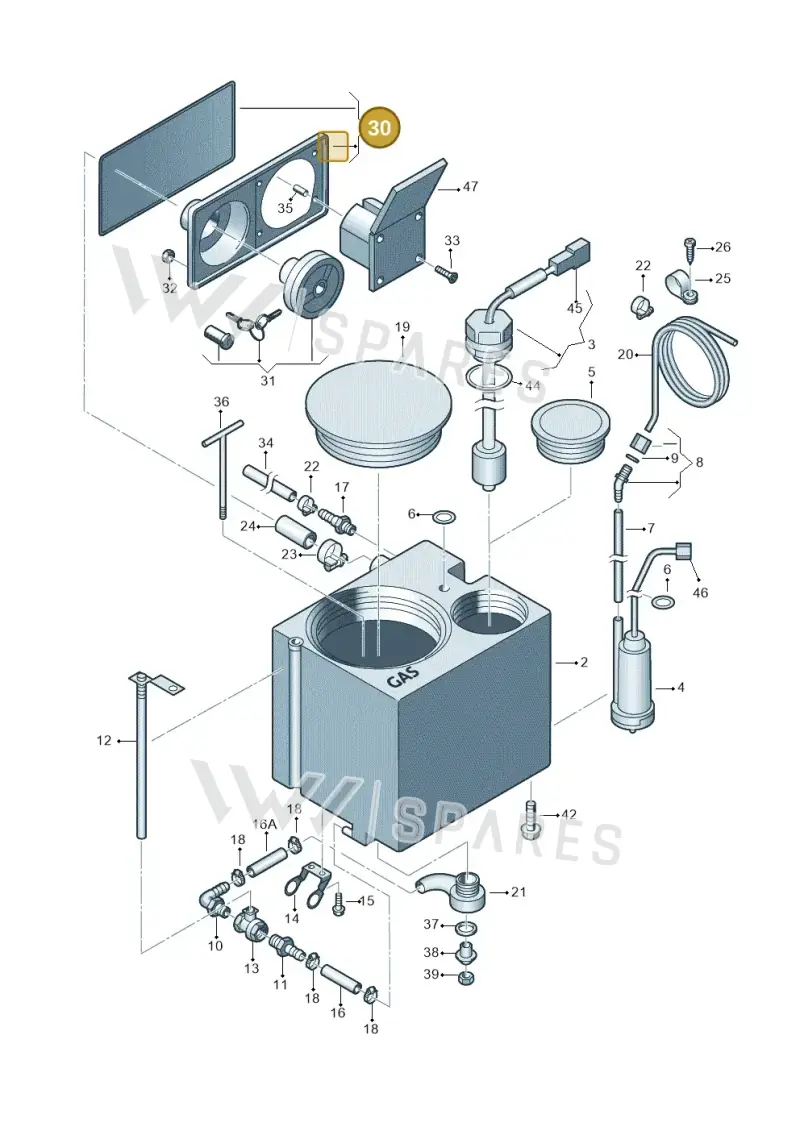 7LA068351 — Volkswagen Caravelle (2019-2024) diagram 452068300, position 30