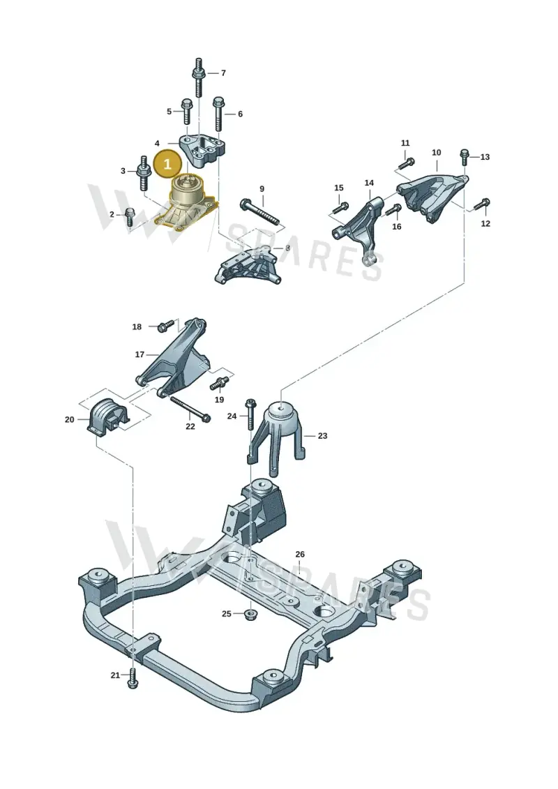 7LA199256C — Volkswagen Transport. multivan (2019-2024) diagram 7ep199000, position 1