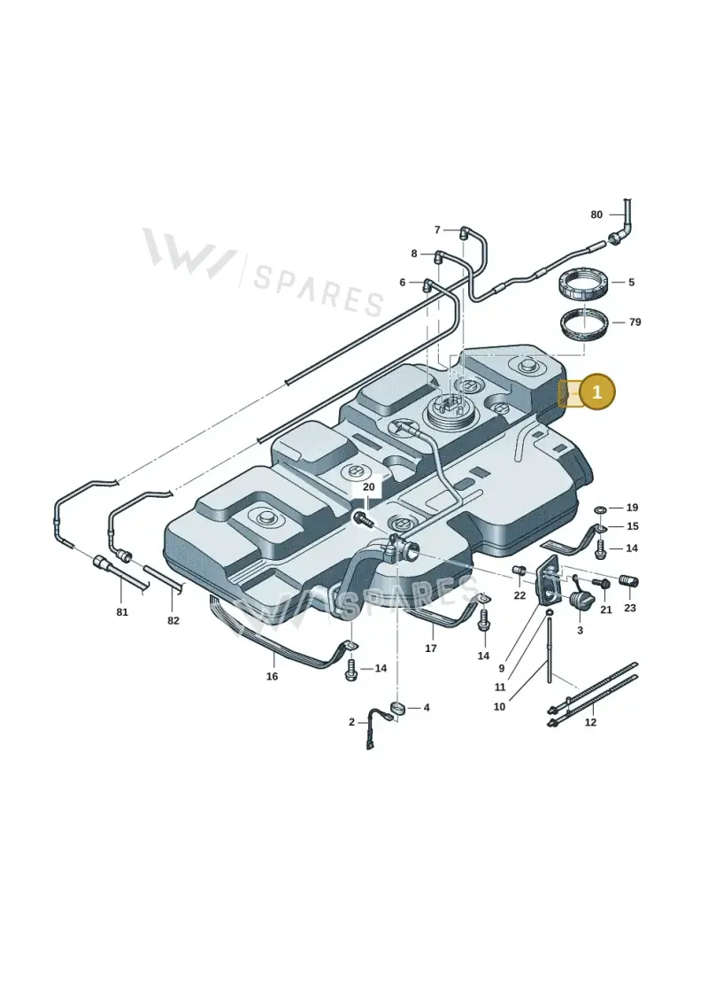 7LA201060H — Volkswagen Transport. multivan (2019-2024) diagram 7em201060, position 1