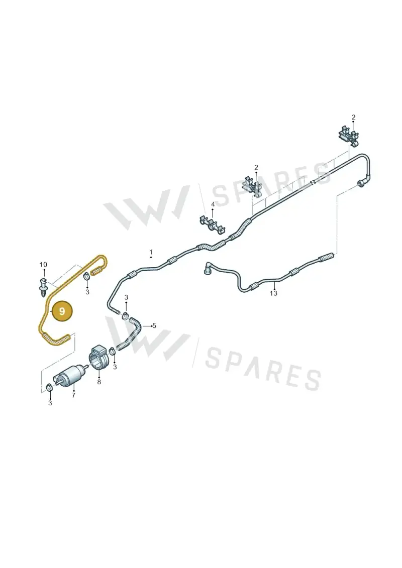 7LA201901 — Volkswagen Transport. multivan (2019-2024) diagram 7em201089, position 9