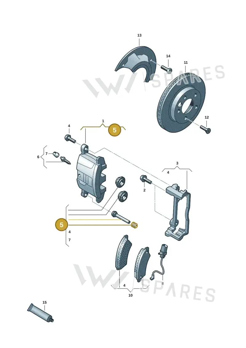 7LA698102 — Volkswagen Transport. multivan (2019-2024) diagram 7fp615000, position 5