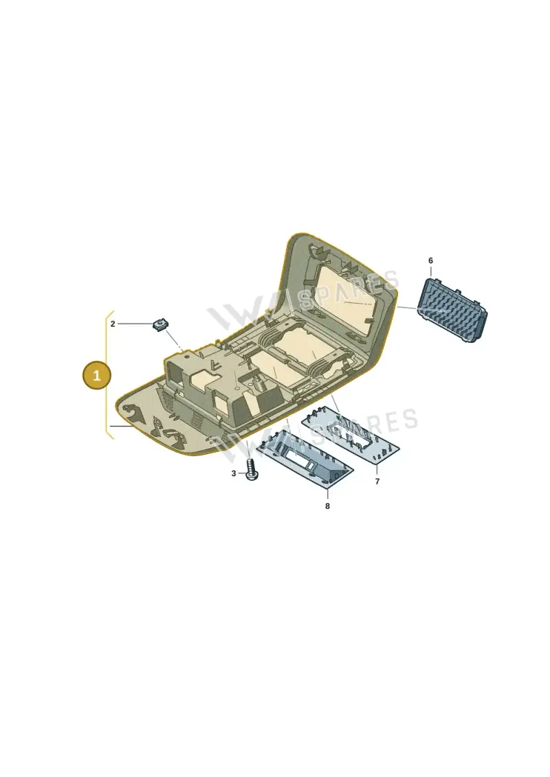 7LA868438BY20 — Volkswagen Transport. multivan (2019-2024) diagram 7em867050, position 1