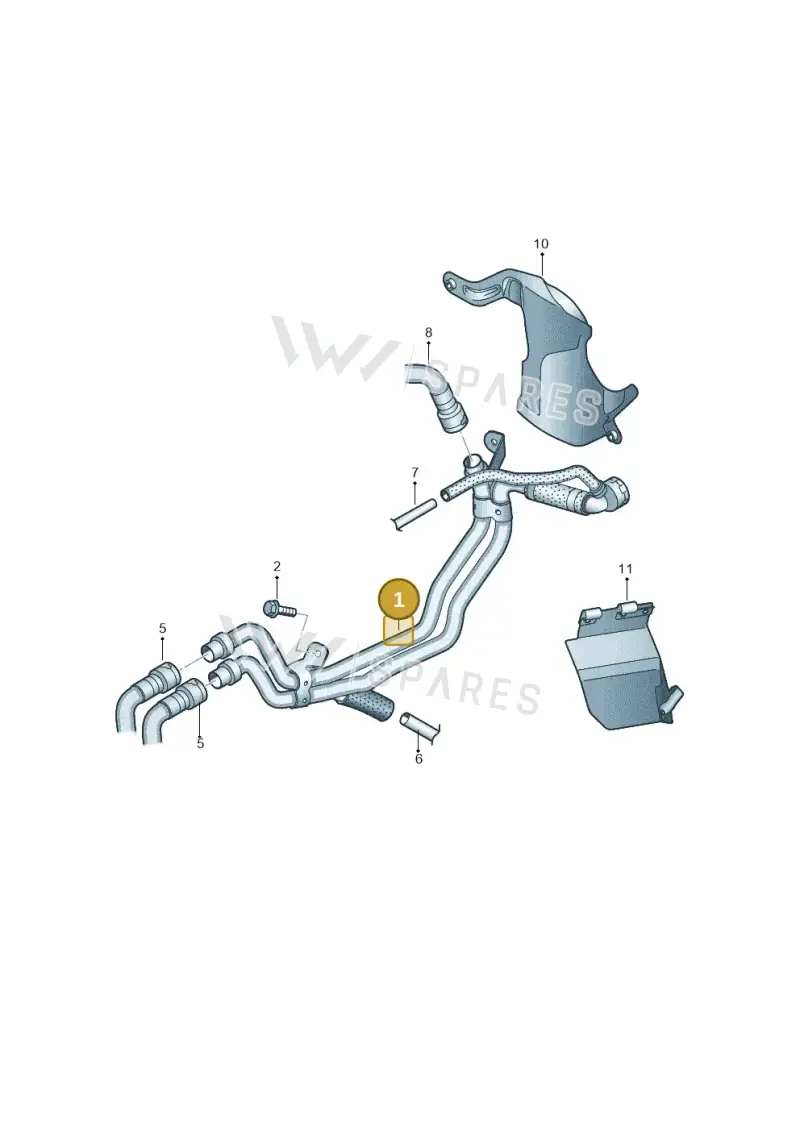 7N0815097J — Volkswagen Sharan BlueMotion (2015-2022) diagram 863819800, position 1