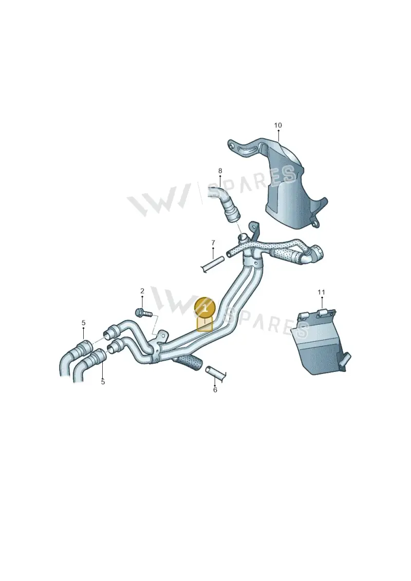 7N0815097P — Volkswagen Sharan BlueMotion (2015-2022) diagram 863819800, position 1