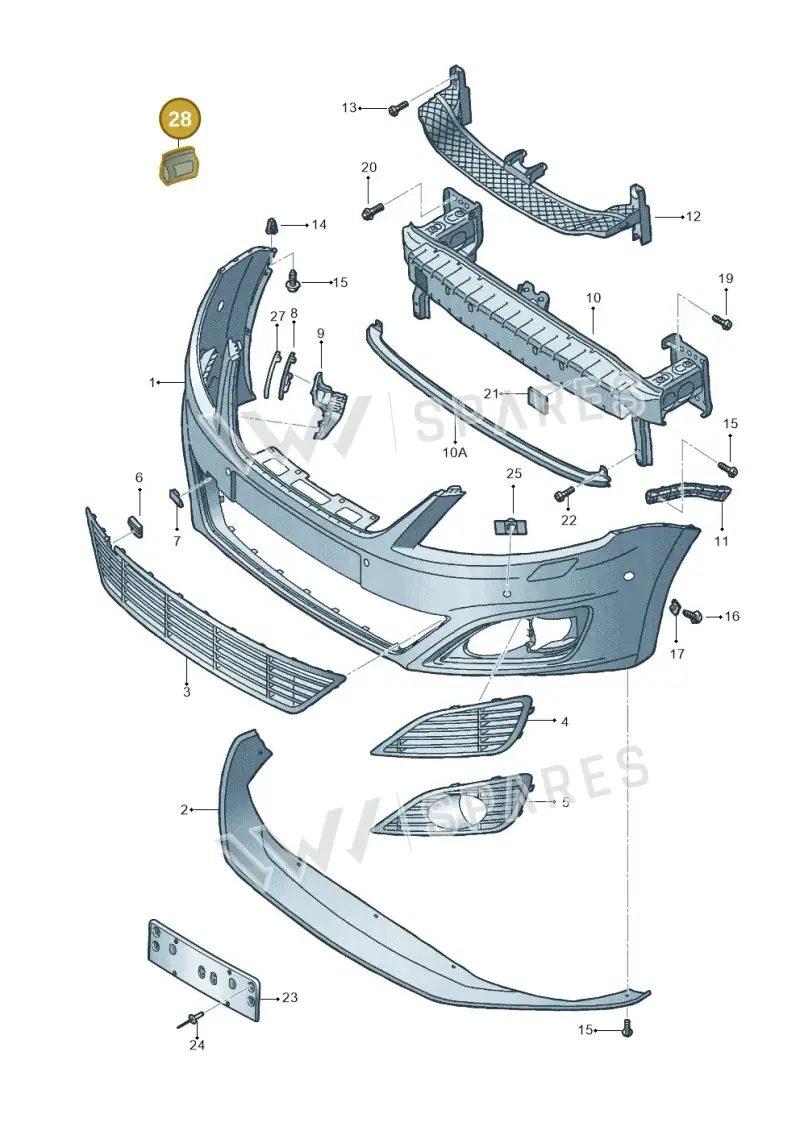 7N0898623B — SEAT Alhambra (2015-2022) diagram 705807000, position 28