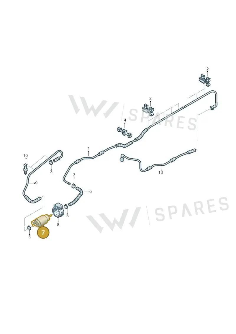 7N0963303A — Volkswagen Transport. multivan (2019-2024) diagram 7em201089, position 7