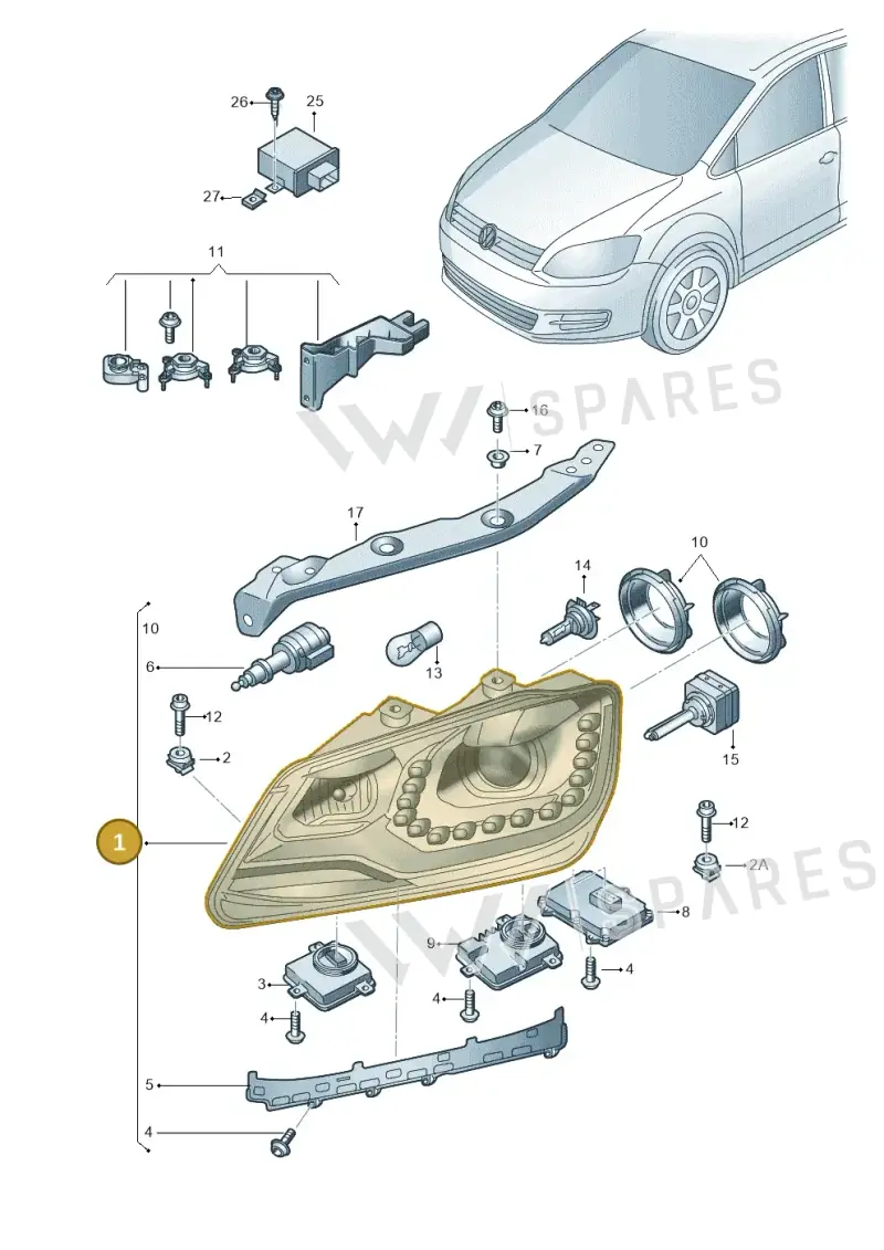 7N1941753B — Volkswagen Sharan (2015-2022) diagram 689941200, position 1
