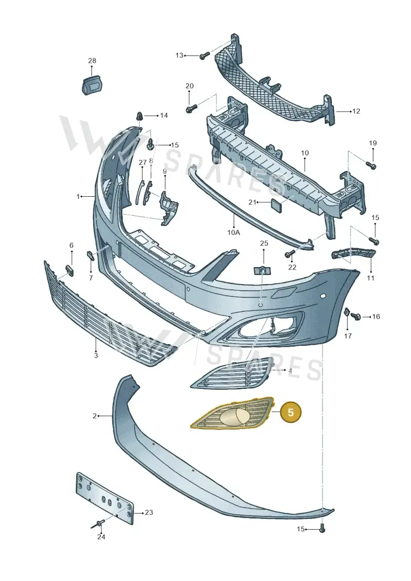 7N5853665A9B9 — SEAT Alhambra (2015-2022) diagram 705807000, position 5