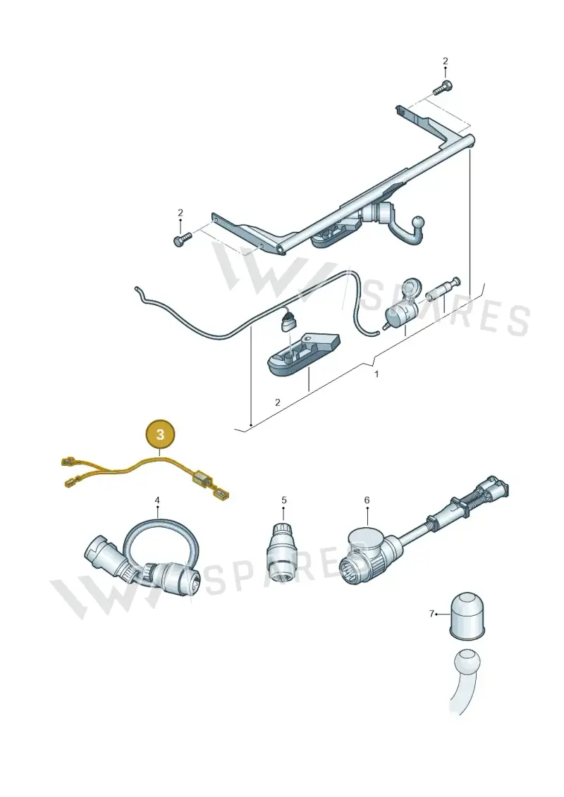 7T0055204 — Volkswagen Multivan (2021-2025) diagram 828071010, position 3