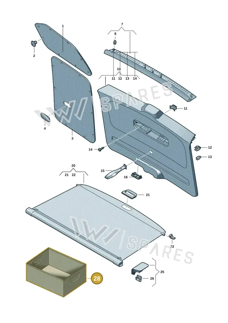 7T0061109A — Volkswagen ID.Buzz (2022-) diagram 15a867800, position 28