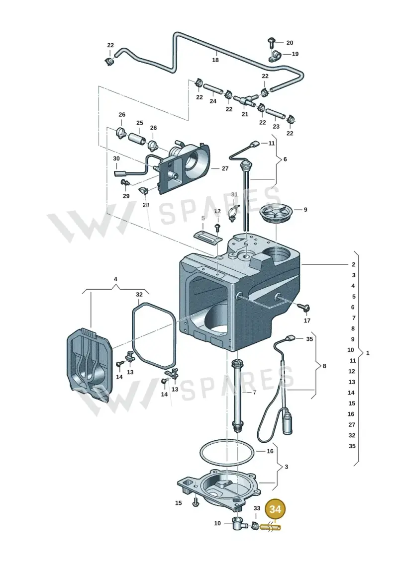 7T0067800L — Volkswagen Multivan (2021-) diagram 7t0068140, position 34