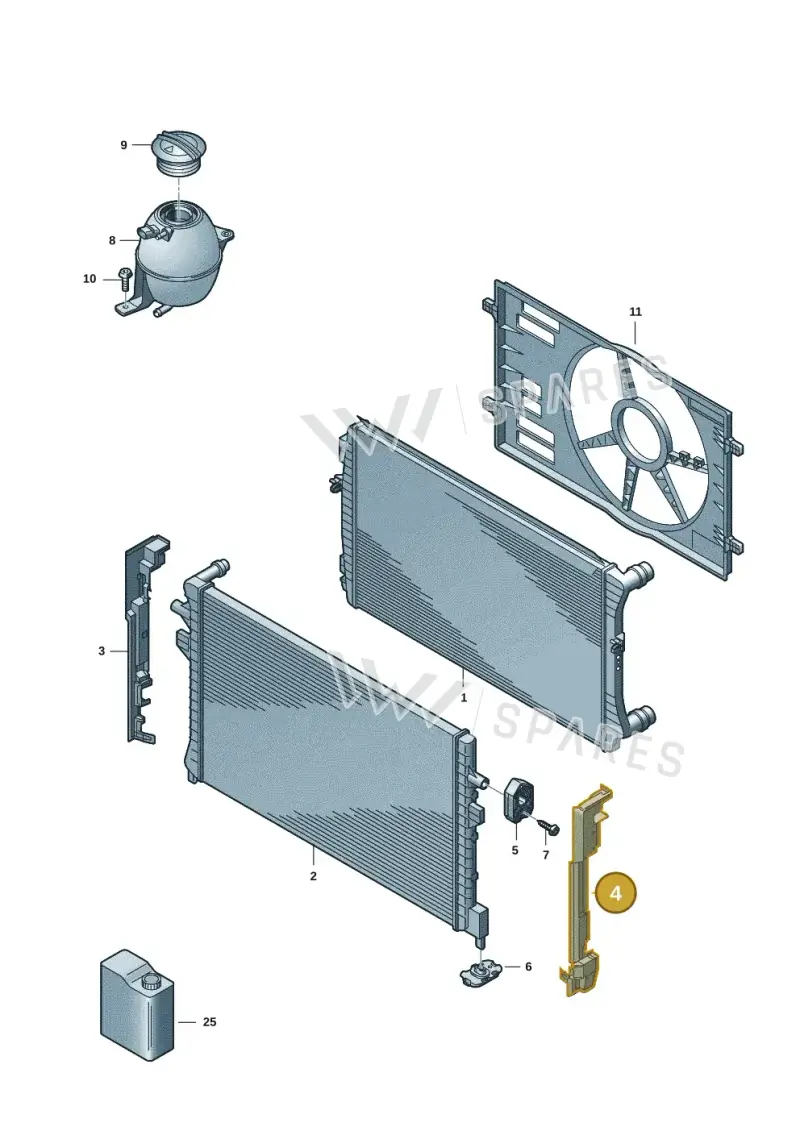 7T0121283 — Volkswagen Multivan (2021-) diagram 7t0122100, position 4