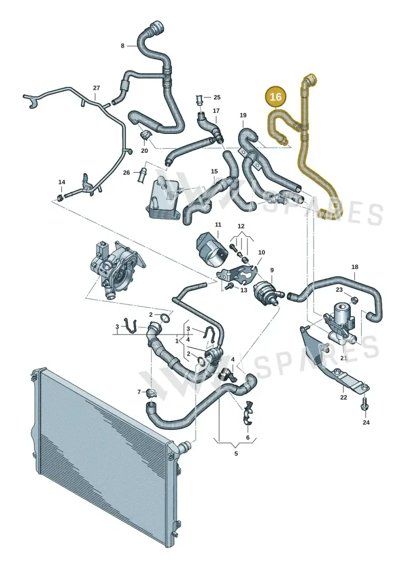 7T0122096AE — Volkswagen Multivan (2021-) diagram 7t0121420, position 16