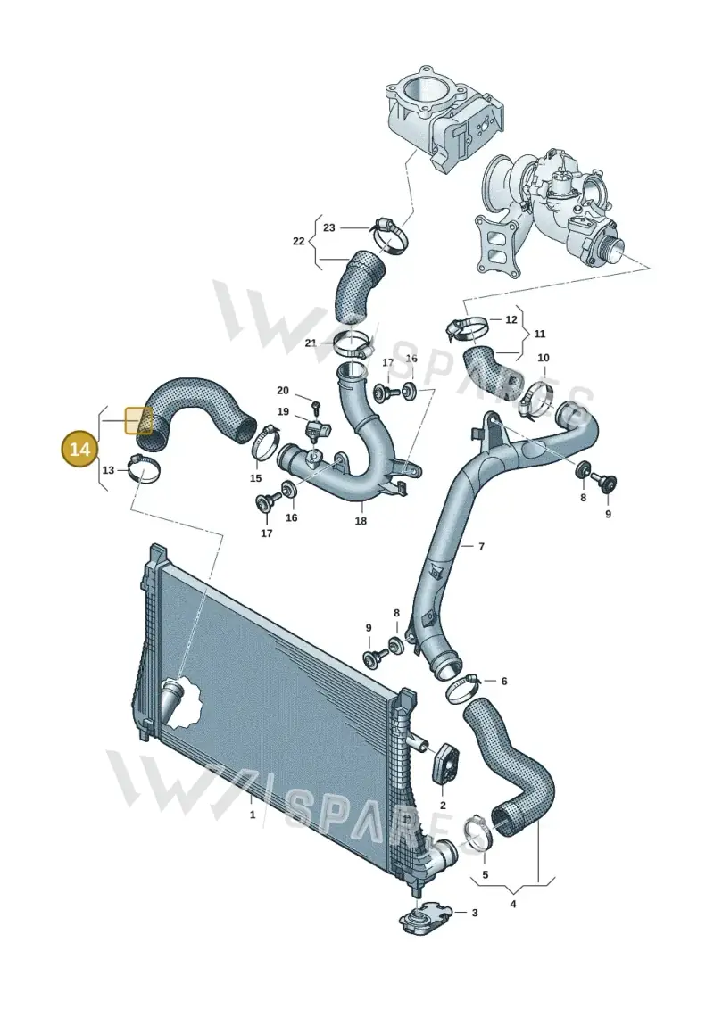 7T0145834 — Volkswagen Multivan (2021-) diagram 7t0145690, position 14