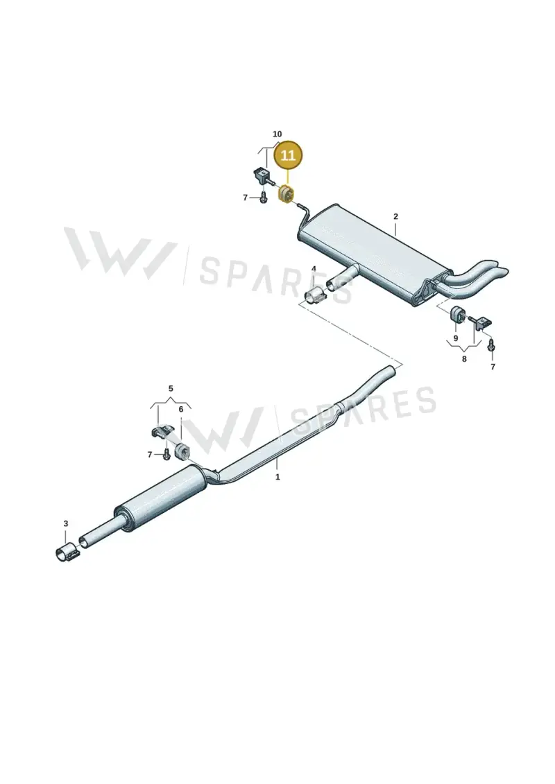 7T0253147 — Volkswagen Passat estate (2023-) diagram 3j0253440, position 11