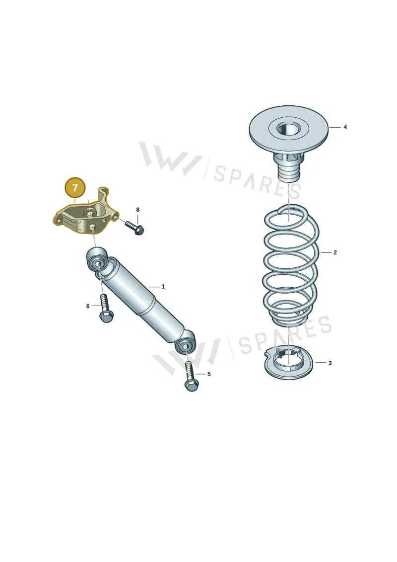 7T0513091 — Volkswagen Multivan (2021-) diagram 7t0511040, position 7