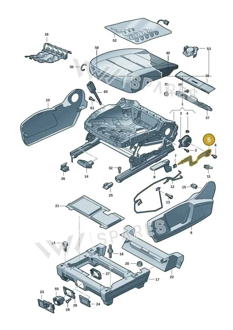 7T0881093A — Volkswagen ID.Buzz (2022-) diagram 15a881000, position 5