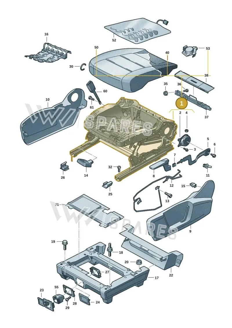 7T0881106A — Volkswagen ID.Buzz (2022-) diagram 15a881000, position 1