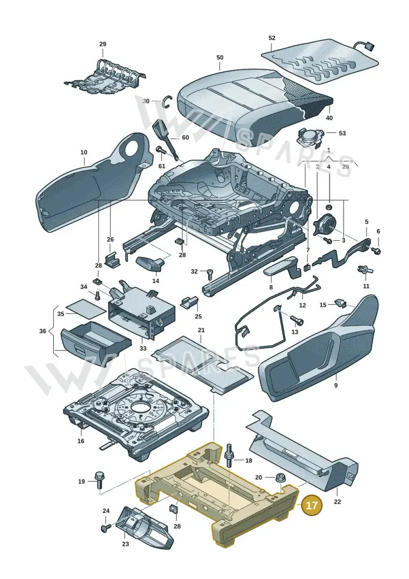 7T0881677D — Volkswagen Multivan (2021-) diagram 7t0881000, position 17