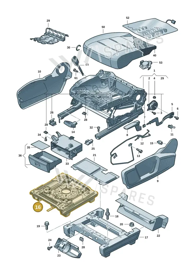 7T0881677E — Volkswagen Multivan (2021-) diagram 7t0881000, position 16